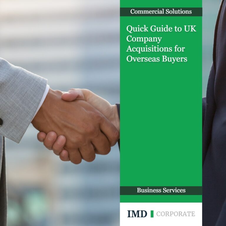 UK Company Acquisitions for Overseas Buyers